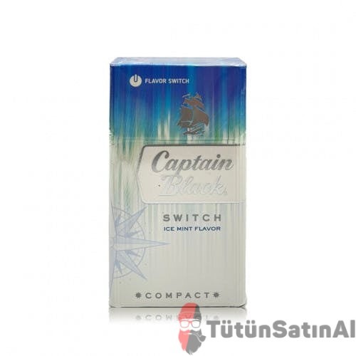 Captain Black Switch İce Mint Flavor Mentollü Sigara – İkili Mentol Kapsülü 1 Captain Black Switch İce Mint Flavor Mentollü Sigara sigara ürün görseli