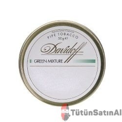Davidoff Green Mixture İthal Pipo Tütünü 50 Gr Teneke
