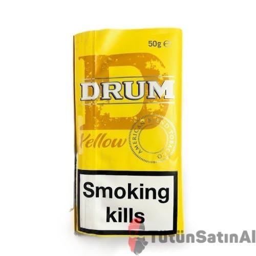 Drum Yellow Sarı İthal Paket Tütün – 50gr 1 Drum Yellow Sarı İthal Paket Tütün – 50gr