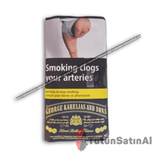 George Karelias And Sons Blue Tütün 30gr 1 George Karelias And Sons Blue Tütün 30gr