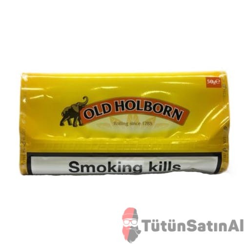 Old Holborn Sarı (Yellow) İthal Paket Tütün – 50gr 1 Old Holborn Sarı (Yellow) İthal Paket Tütün – 50gr