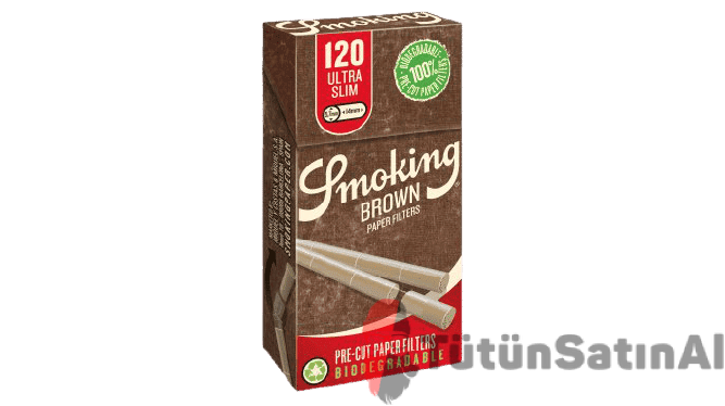 Smoking Pre-Cut Brown Ultra Slim 5,7mm Sarma Filtresi 1 Smoking Pre-Cut Brown Ultra Slim 5,7mm Sarma Filtresi