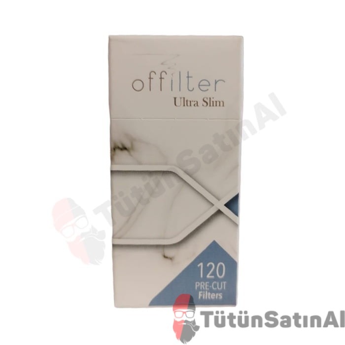 Offilter Ultra Slim Tütün Sarma Filtresi 1 Offilter Ultra Slim