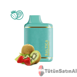 Saltica 7000 Kiwi Strawberry Puff - Leather Series