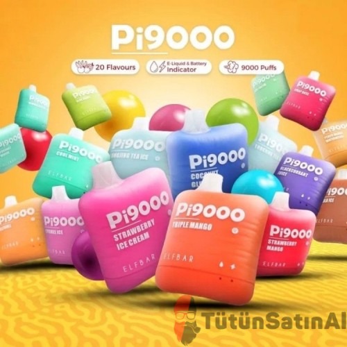 Elf Bar PI9000 Raspberry Passion Fruit Orange 2 Elf Bar PI9000 Raspberry Passion Fruit Orange - Görsel 2