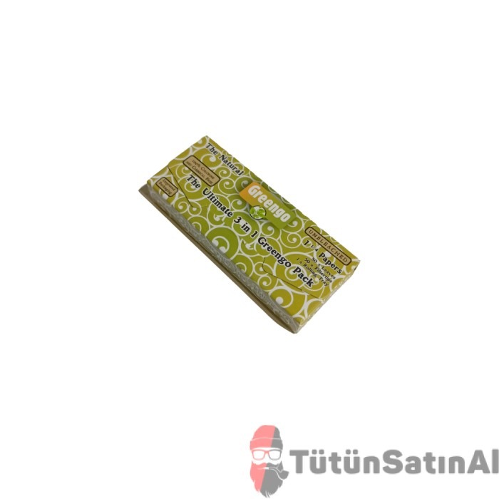 Greengo 1/4 Rolling Papers The Ultimate 3 in 1 Pack 3 Greengo 1/4 Rolling Papers The Ultimate 3 in 1 Pack - Görsel 3