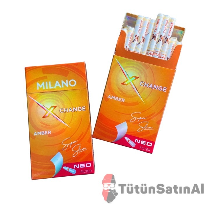 Milano X Change Amber (Mango) İthal Sigara 2 Milano X Change Amber (Mango) İthal Sigara - Görsel 2