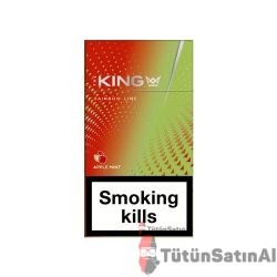 King Rainbow Line Apple Mint ( Elma-Nane) İthal sigara
