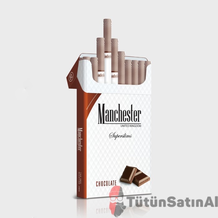 Manchester Elektronik Sigara Trendleri 10 Manchester Superslims Chocolate