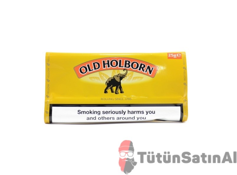 Old Holborn Sarı (Yellow) İthal Paket Tütün – 25 Gr 1 Old Holborn Sarı