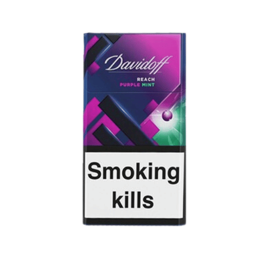 Davidoff Reach Purple Mint ( Böğürtlen-Nane) 1 Davidoff Reach Purple Mint