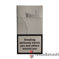 Winston Gray Super Slim (Duty Free) İthal Sigara