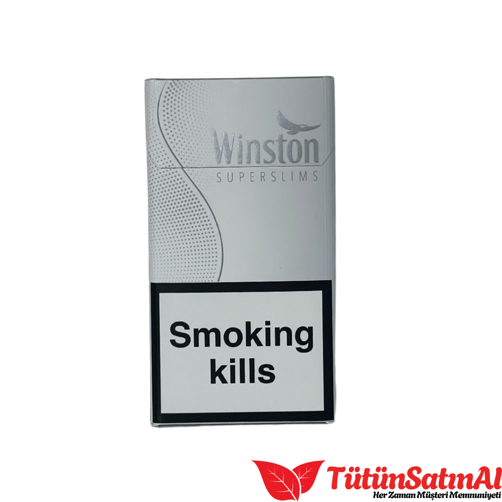 Winston Silver Superslims İthal Sigara 1 Winston Silver Superslims İthal Sigara