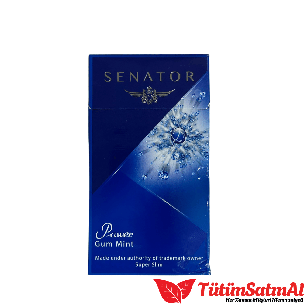Senator Power Gum Mint Sigara 1 Senator Power Gum Mint Sigara