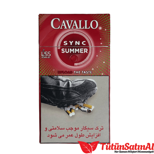 Cavallo Sync Summer sigara - Karpuz aromalı 1 Cavallo Sync Summer sigara - Karpuz aromalı
