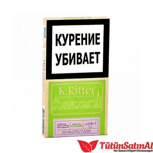 K Ritter Melon Flavour Slim İthal Sigara 1 K Ritter Melon Flavour Slim İthal Sigara