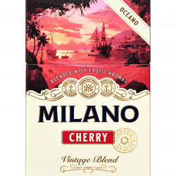 Milano Cherry Vintage Blend Oceano sigara paketinin ön yüzü