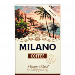 Milano Coffee Vintage Blend Arabica sigara paketinin ön yüzü
