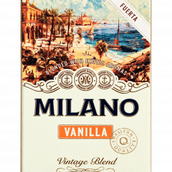 Milano Vanilla Vintage Blend Fuerta sigara paketinin ön yüzü