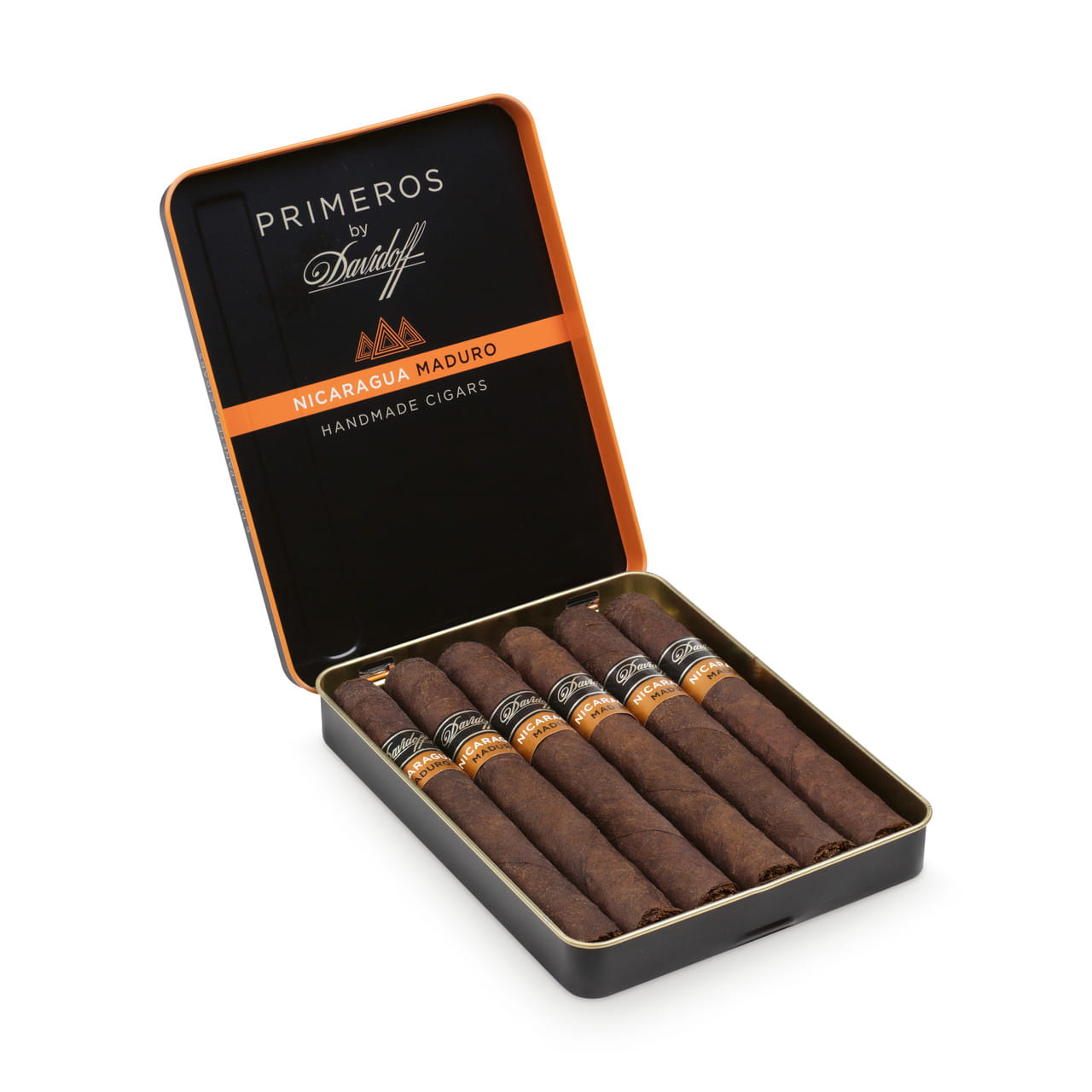 Davidoff Primeros Nicaragua Maduro – 6’lı Metal Kutu 1 Davidoff Primeros Nicaragua Maduro – 6’lı Metal Kutu ürün görseli