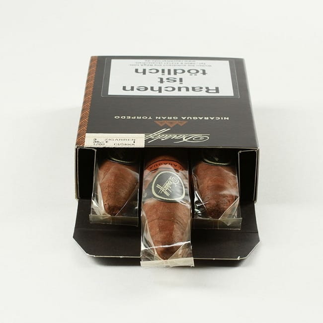 Davidoff Nicaragua Gran Torpedo Limited Edition – 3’lü Paket 1 Davidoff Nicaragua Gran Torpedo Limited Edition – 3’lü Paket ürün görseli