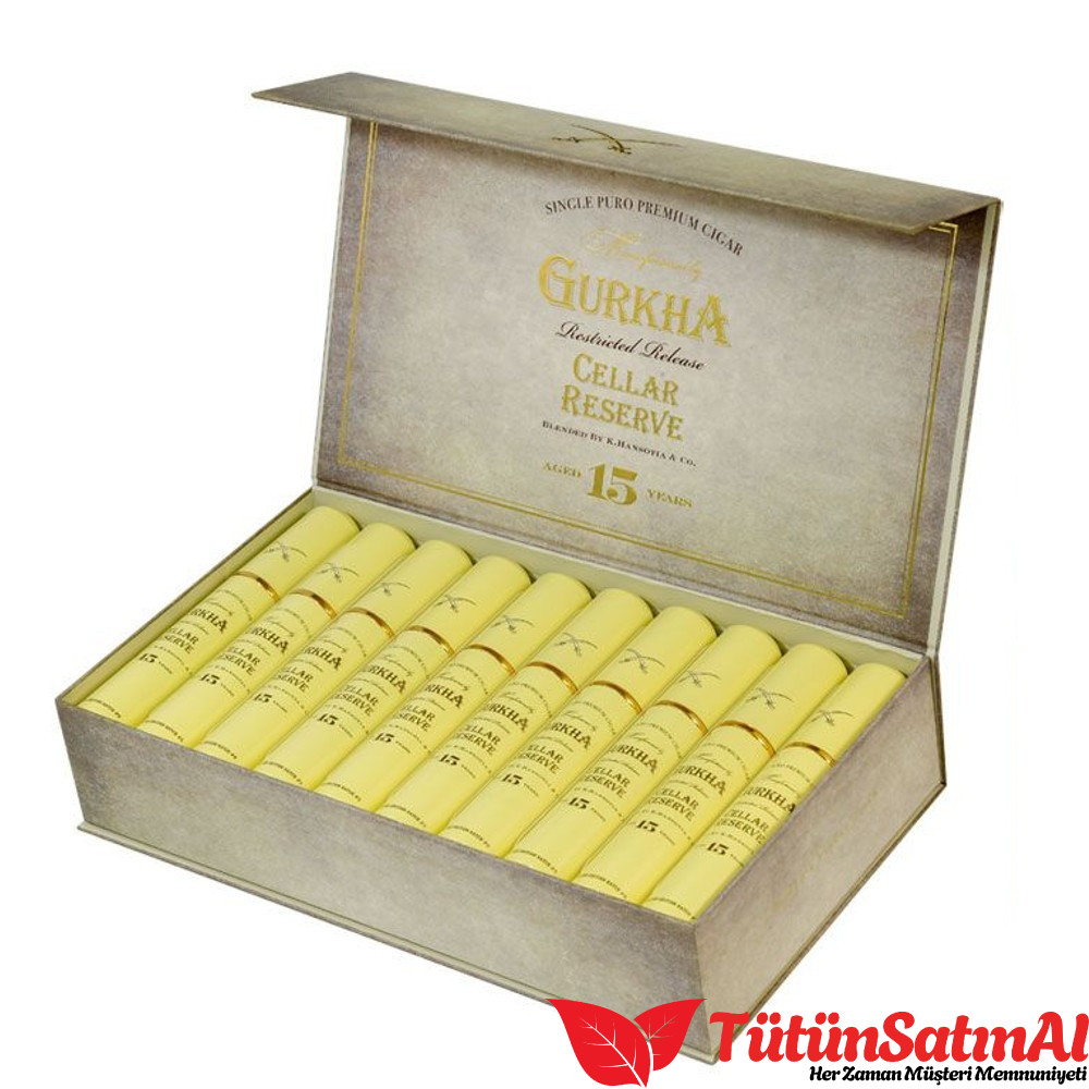 Gurkha Cellar Reserve 15 Year Hedonism Tubo – 20’li Kutu 1 Gurkha Cellar Reserve 15 Year Hedonism Tubo – 20’li Kutu ürün görseli
