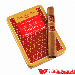 Rocky Patel Vintage 1990 Juniors Puro – 5’li Teneke Kutu ürün görseli