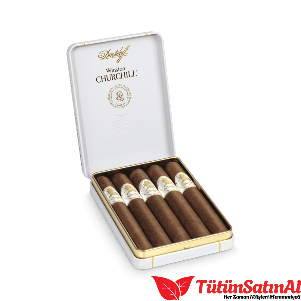 Davidoff Winston Churchill The Original Petit Panetela – 5’li Metal Kutu 1 Davidoff Winston Churchill The Original Petit Panetela – 5’li Metal Kutu ürün görseli