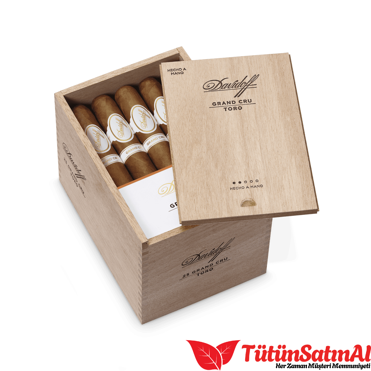 Davidoff Grand Cru Toro 25’li Ahşap Kutu 1 Davidoff Grand Cru Toro 25’li Ahşap Kutu ürün görseli