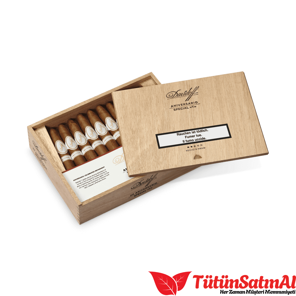 Davidoff Aniversario Special T – 20’li Ahşap Kutu 1 Davidoff Aniversario Special T – 20’li Ahşap Kutu ürün görseli