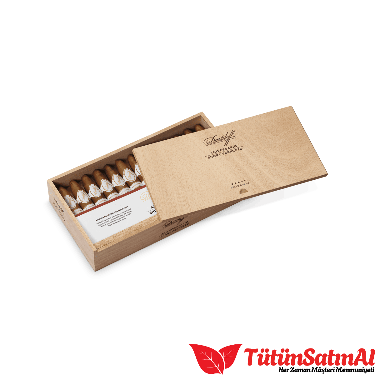 Davidoff Aniversario Short Perfecto – 25’li Ahşap Kutu 1 Davidoff Aniversario Short Perfecto – 25’li Ahşap Kutu ürün görseli