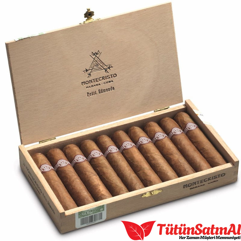 Montecristo Petit Edmundo 10’lu Ahşap Kutu 1 Montecristo Petit Edmundo 10’lu Ahşap Kutu ürün görseli