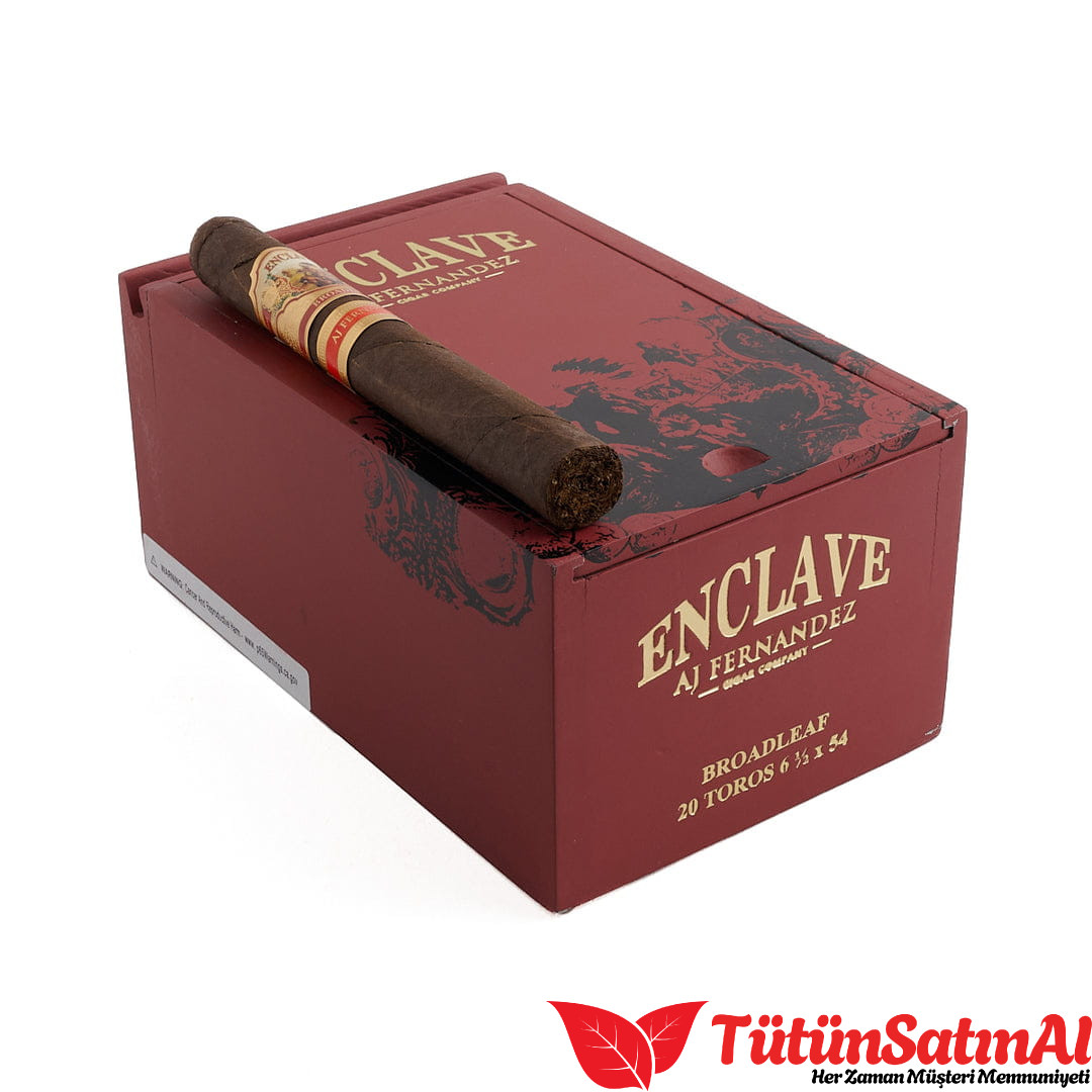 AJ Fernandez Enclave Broadleaf Toro 20’li Kutu 1 AJ Fernandez Enclave Broadleaf Toro 20’li Kutu ürün görseli