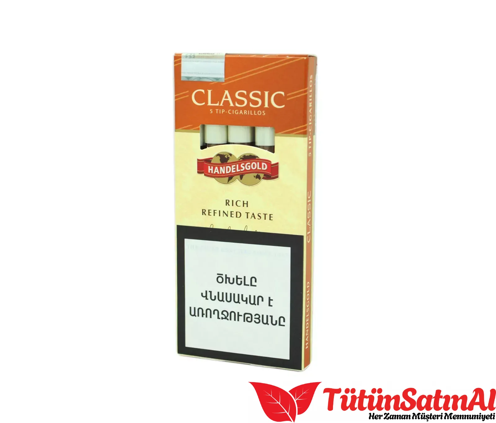 Handelsgold Classic Sigarillo (Emzikli) 1 Handelsgold Classic Sigarillo (Emzikli) ürün görseli