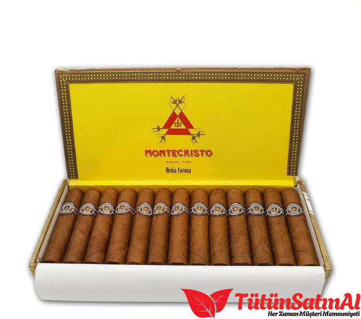 Montecristo Media Corona 25’li Ahşap Kutu 1 Montecristo Media Corona 25’li Ahşap Kutu ürün görseli