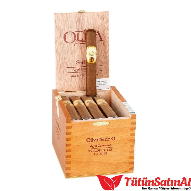 Oliva Serie G Robusto Puro – 25’li Kutu 1 Oliva Serie G Robusto Puro – 25’li Kutu ürün görseli