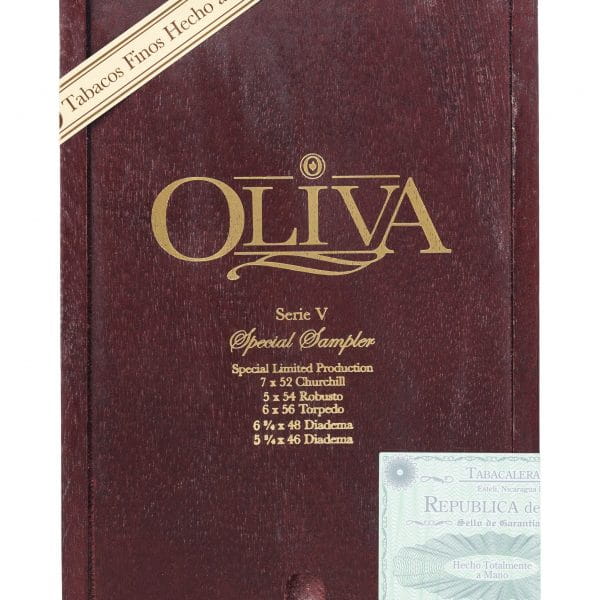 Oliva Serie V Special Sampler Puro – 5’li Kutu ürün görseli