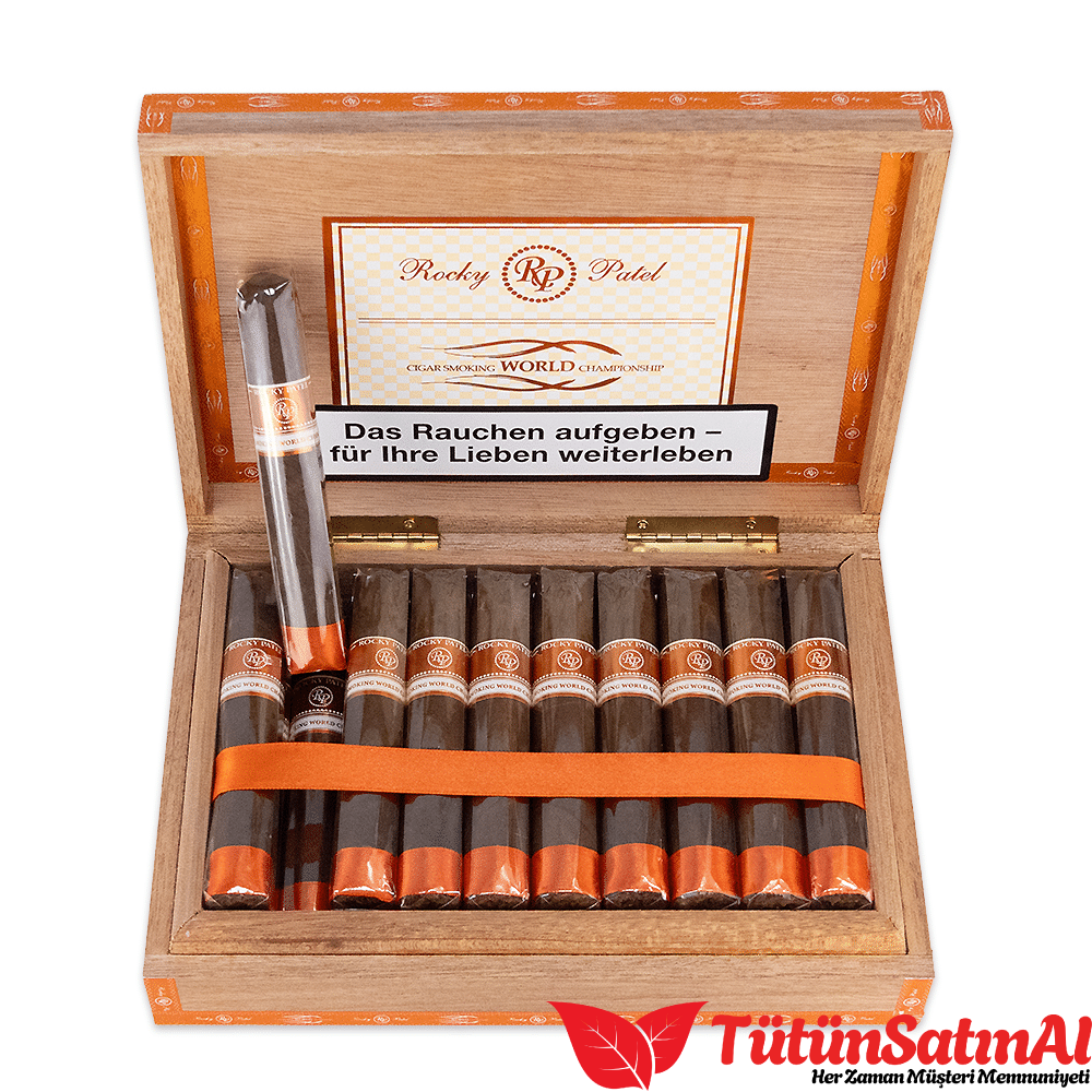 Rocky Patel Cigar Smoking World Championship (CSWC) Robusto Puro – 20’li Kutu 1 Rocky Patel Cigar Smoking World Championship (CSWC) Robusto Puro – 20’li Kutu ürün görseli