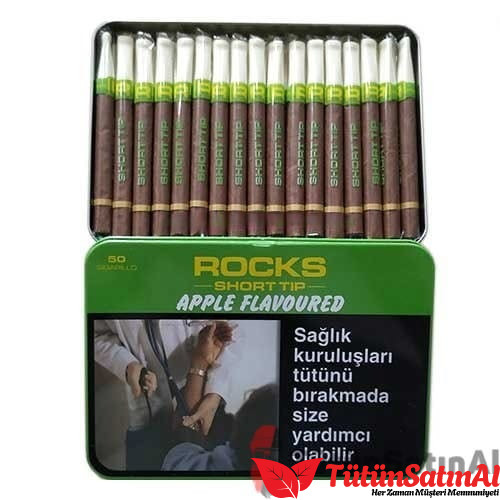 Rocks Short Tip Apple Sigarillo – Elma Aromalı ürün görseli