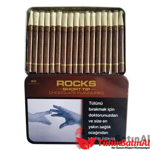 Rocks Short Tip Chocolate Sigarillo- Çikolata Aromalı ürün görseli