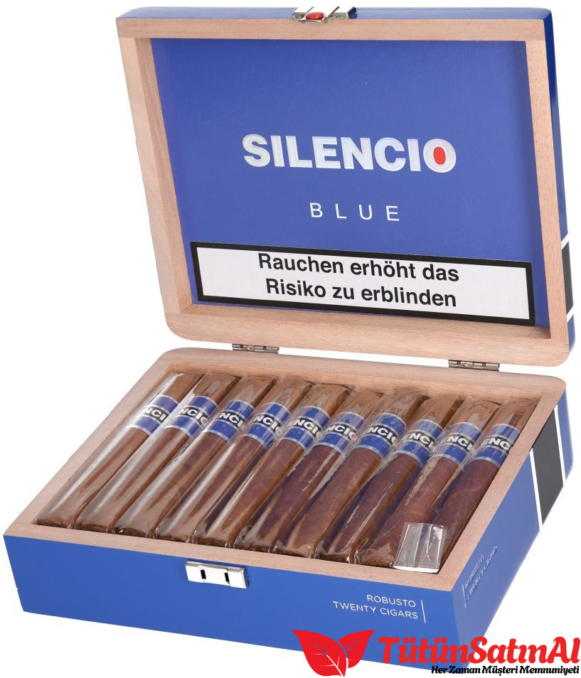 Silencio Blue Robusto Puro – 20’li Kutu 1 Silencio Blue Robusto Puro – 20’li Kutu ürün görseli