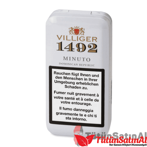 Villiger 1492 Minuto Puro – 8’li Metal Kutu 1 Villiger 1492 Minuto Puro – 8’li Metal Kutu ürün görseli