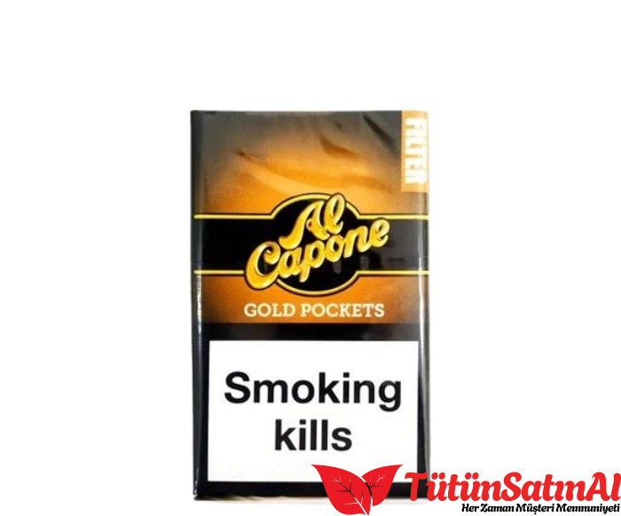 Al Capone Gold Pockets Filter Sigarillo 1 Al Capone Gold Pockets Filter Sigarillo ürün görseli