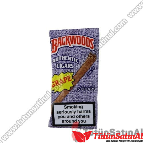 Backwoods Grape (Üzümlü) Islak Puro 8 X 1 Paket ( KARTON ) ürün görseli