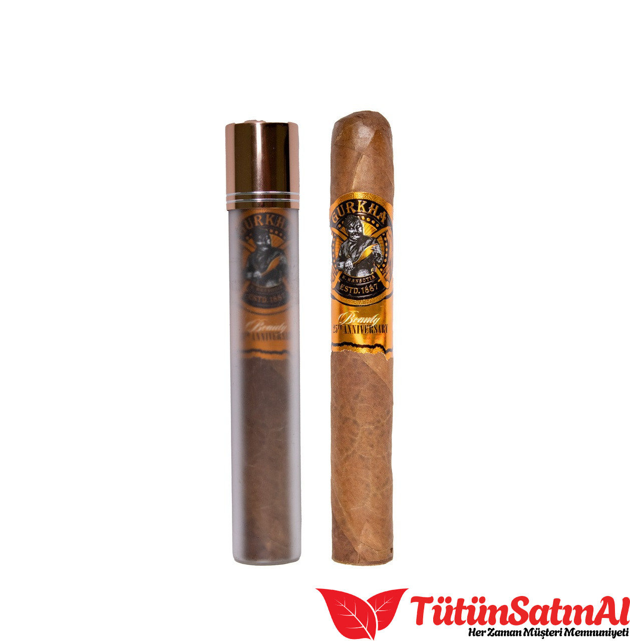 Gurkha Beauty 25th Anniversary 6½ × 60 Puro – 25’li Kutu 2 Gurkha Beauty 25th Anniversary 6½ × 60 Puro – 25’li Kutu ürün görseli