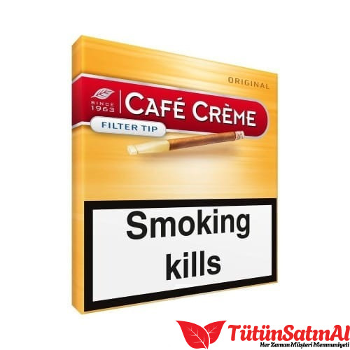 Cafe Creme Filter Tip Original 10’lu Sigarillo ürün görseli