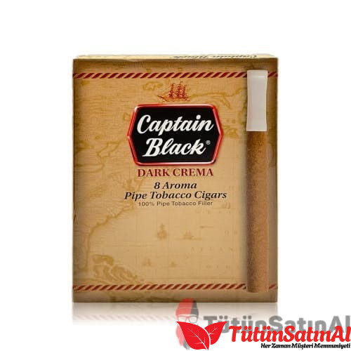 Captain Black Dark Crema Ağızlıklı Puro – Çikolata Aromalı ürün görseli