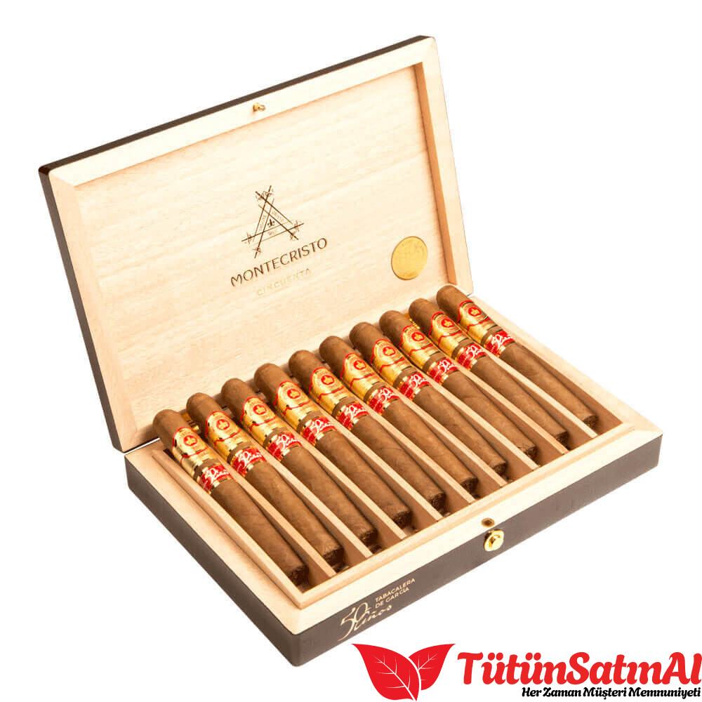 Montecristo Cincuenta Toro Puro – 10’lu Ahşap Kutu 1 Montecristo Cincuenta Toro Puro – 10’lu Ahşap Kutu ürün görseli