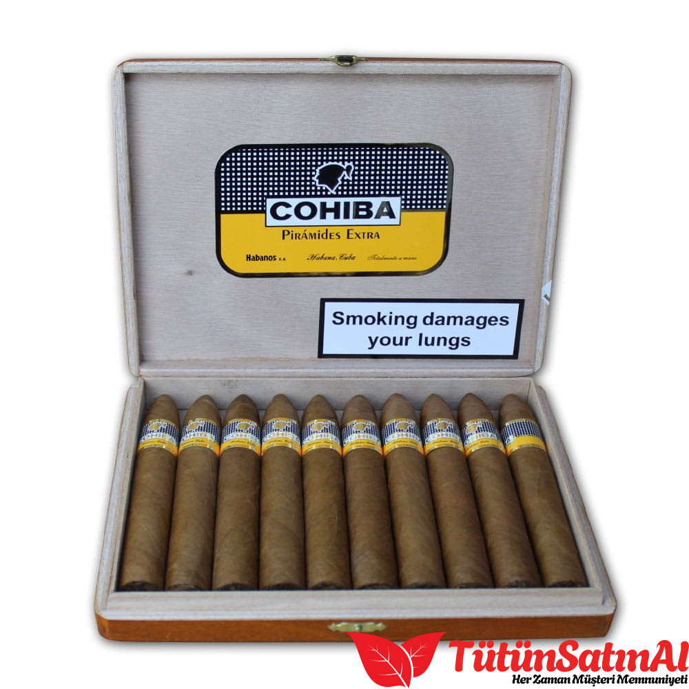 Cohiba Pirámides Extra – 10’lu Kutu 1 Cohiba Pirámides Extra – 10’lu Kutu ürün görseli