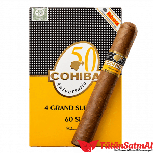 Cohiba Grand Sublimes 4’lü Dominic ürün görseli